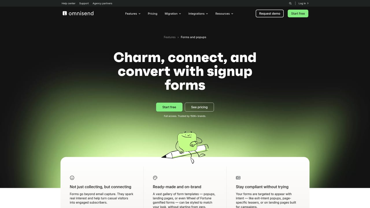 Omnisend — Generate a form with the AI assistant