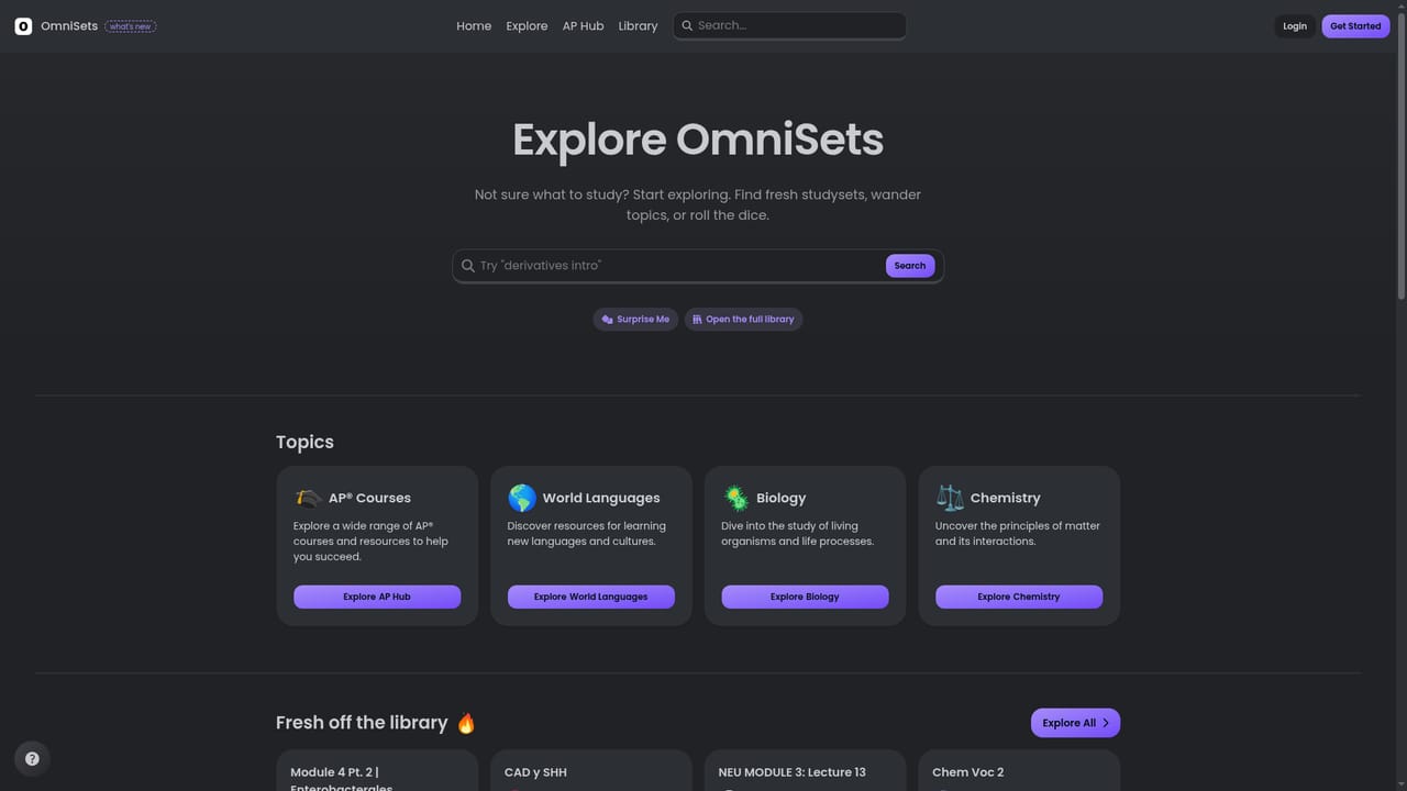 OmniSets — Check the AP Hub and explore sets