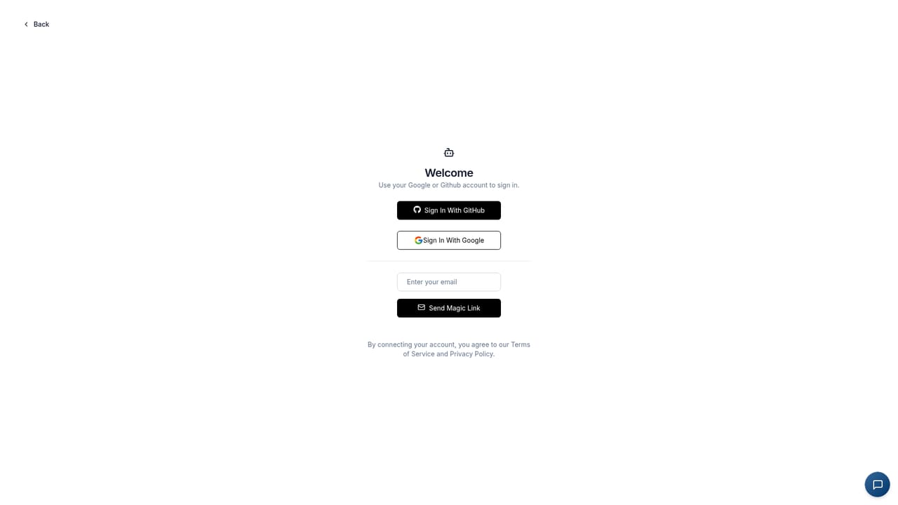 OpenAssistantGPT — Create an account