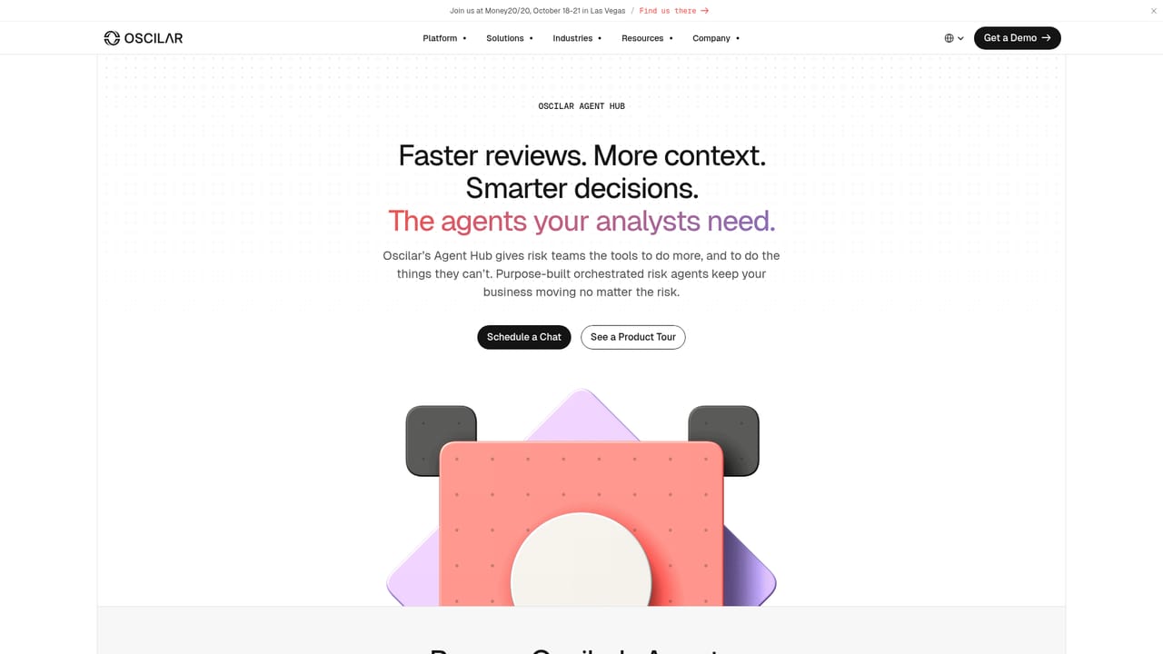 Oscilar — Browse the Agent Hub