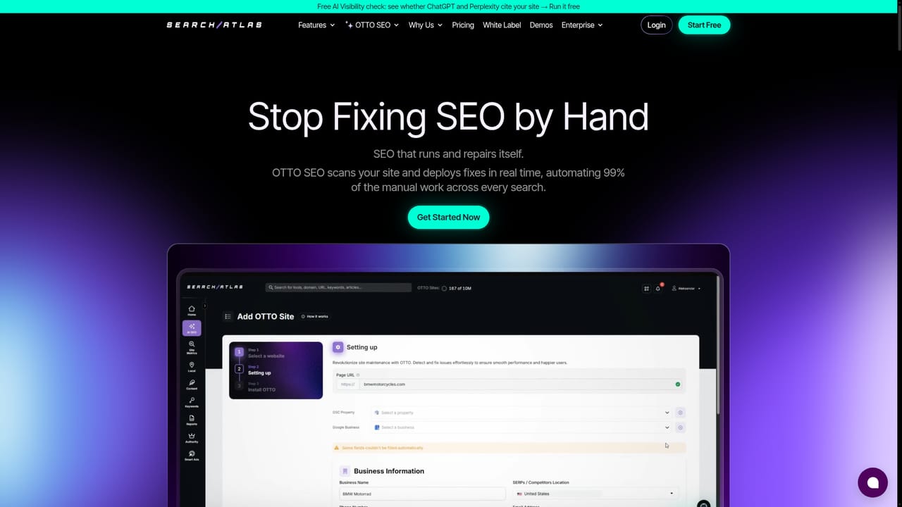 Otto SEO — Review how OTTO and Atlas Agent work together