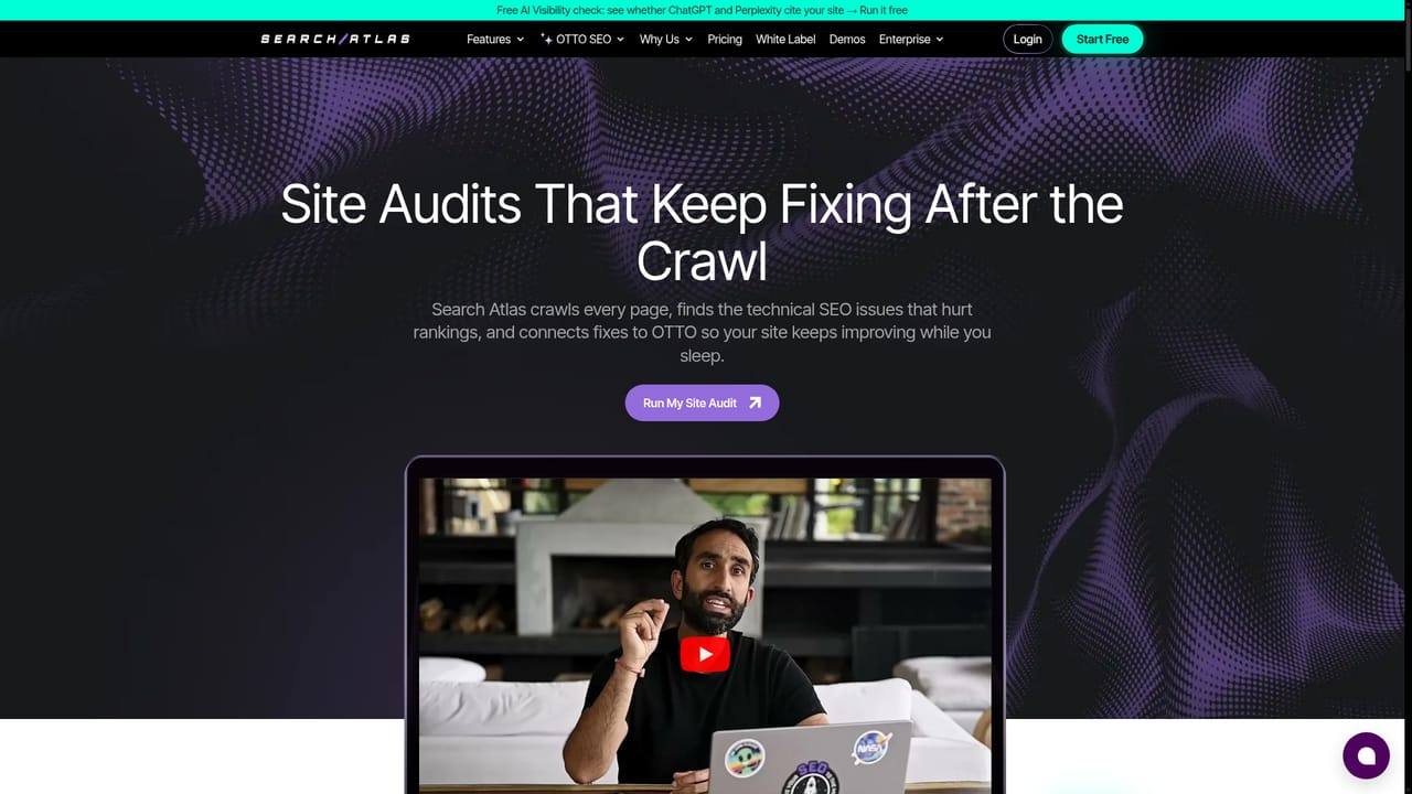 Otto SEO — Connect a site and audit its health
