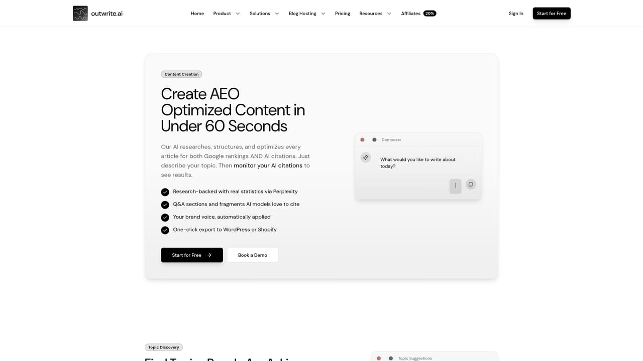 outwrite.ai — Generate a citation-ready article