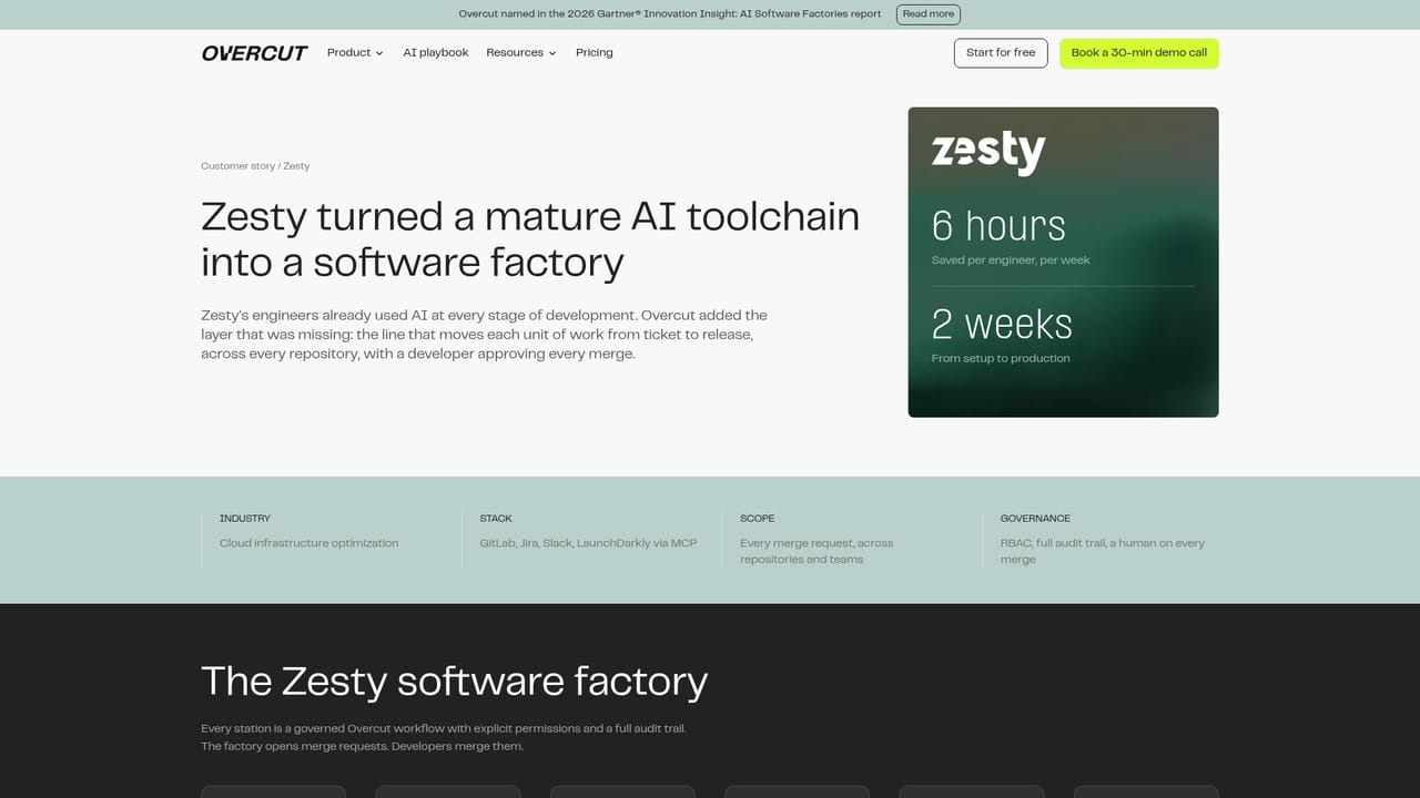 Overcut.ai — Check a customer story for rollout context