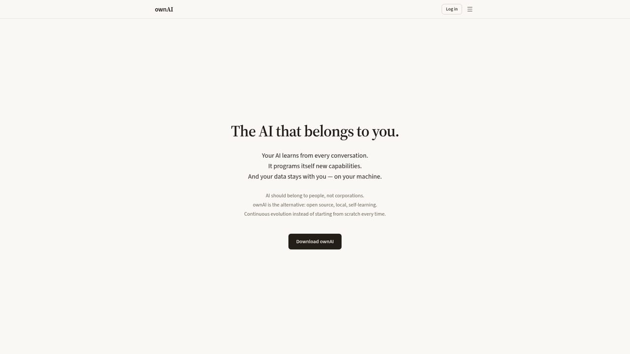ownAI — Audit or extend the source