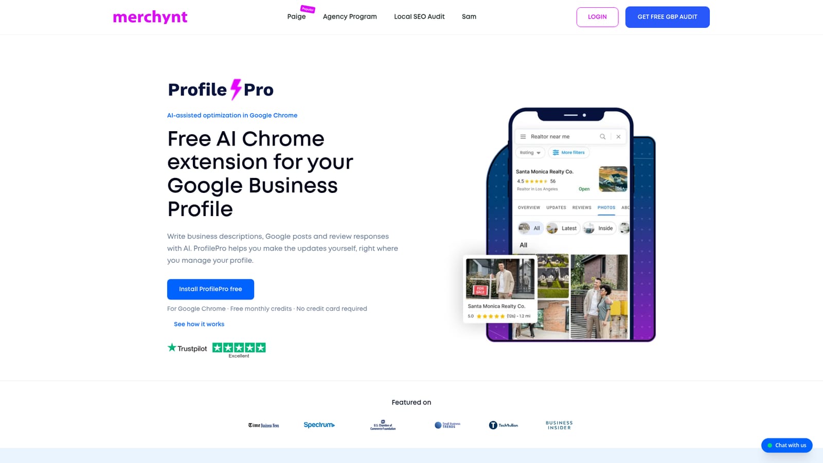 Paige by Merchynt — Install the extension from the Chrome Web Store