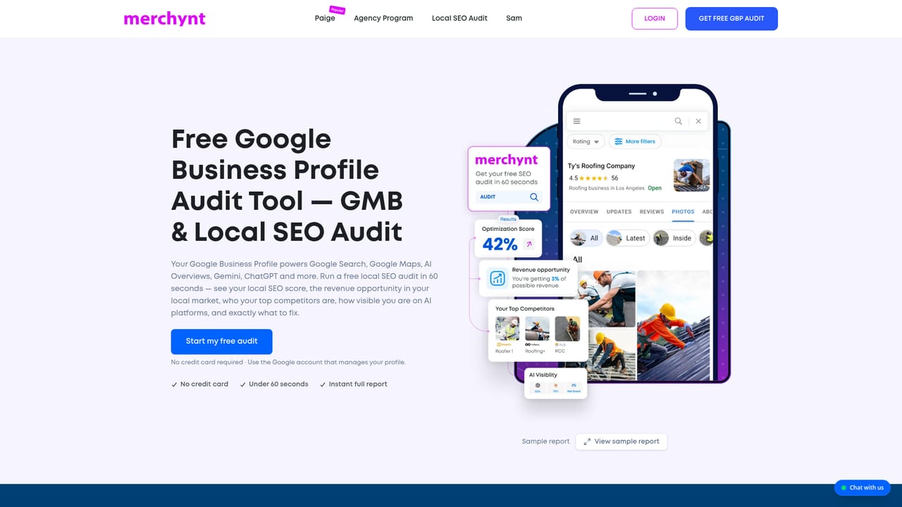 Paige by Merchynt — Audit the profile for remaining gaps