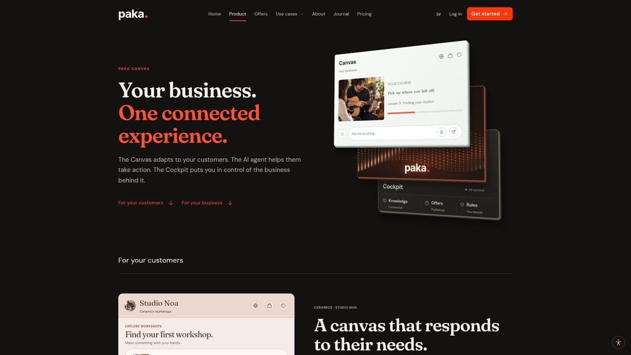 Paka AI — Connect payments