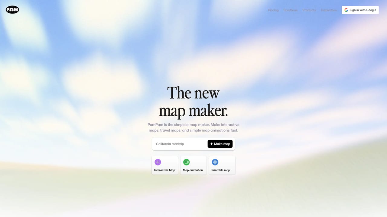 PamPam — Open the map maker
