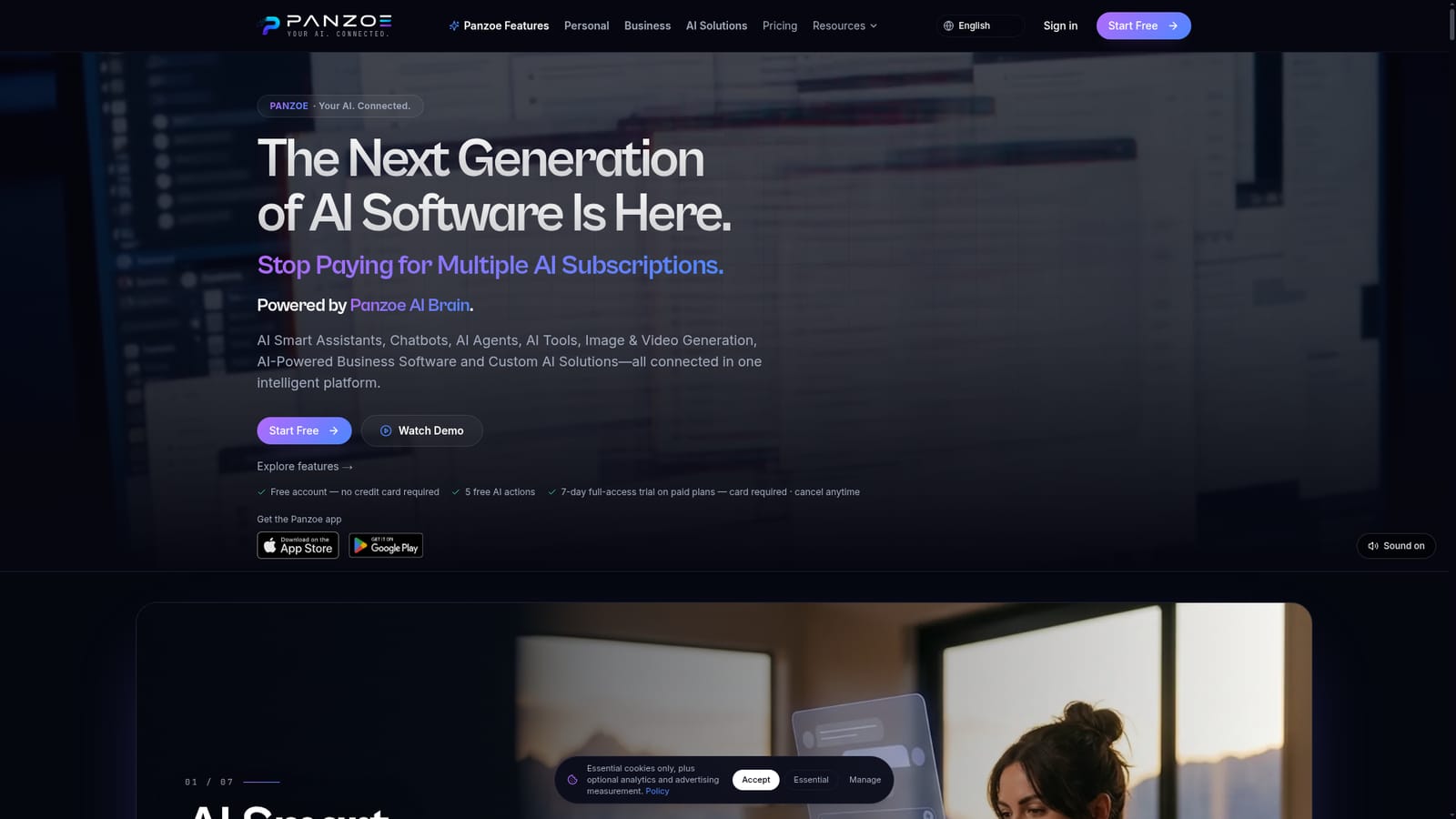 Panzoe — Create a free account