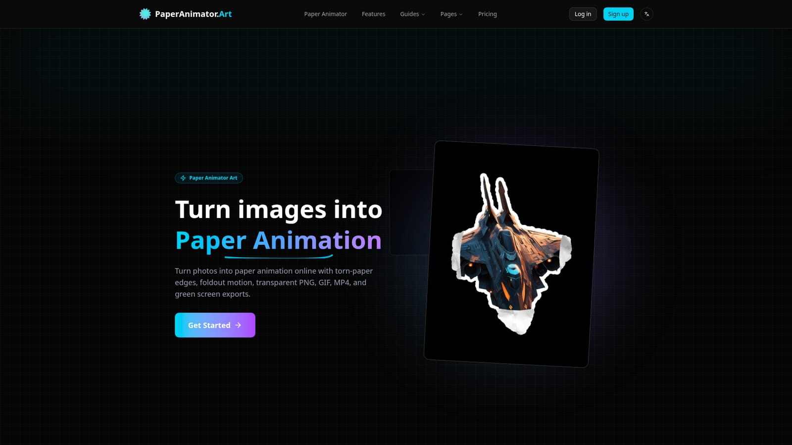 Paper Animator — Open the generator