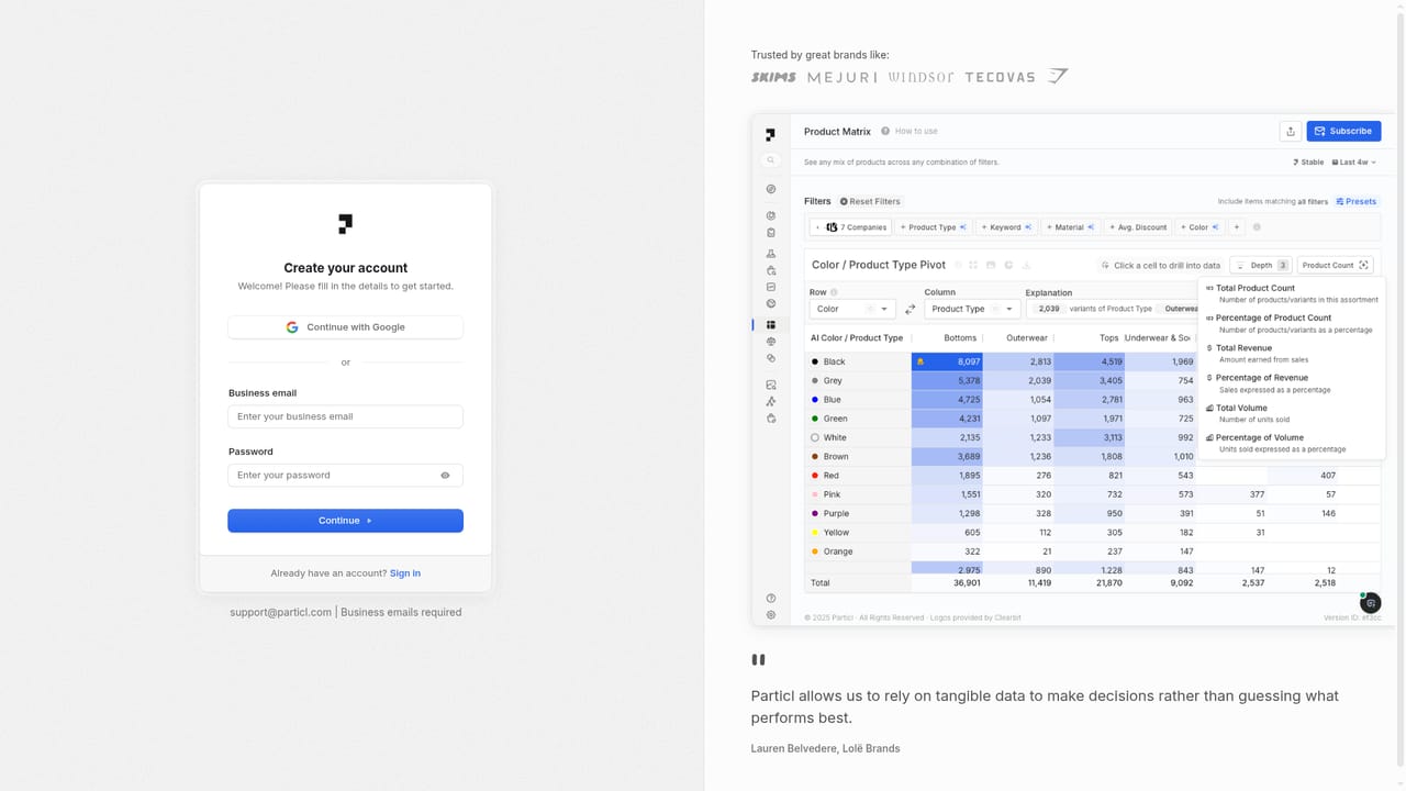 Particl — Create your account