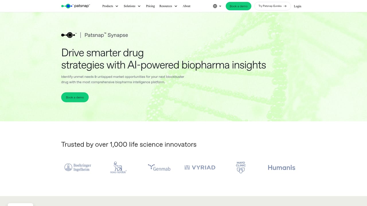 Patsnap — Add domain search if your work is scientific