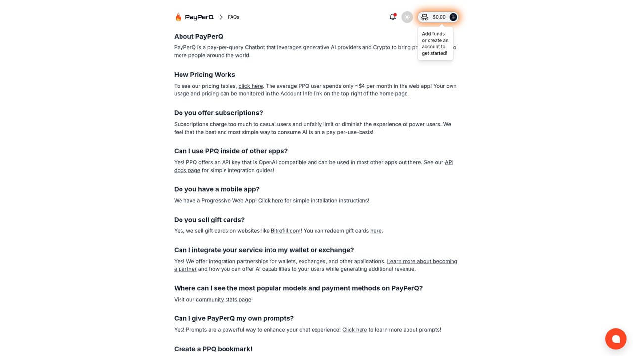 PayPerQ — Sign in with a passkey for sync