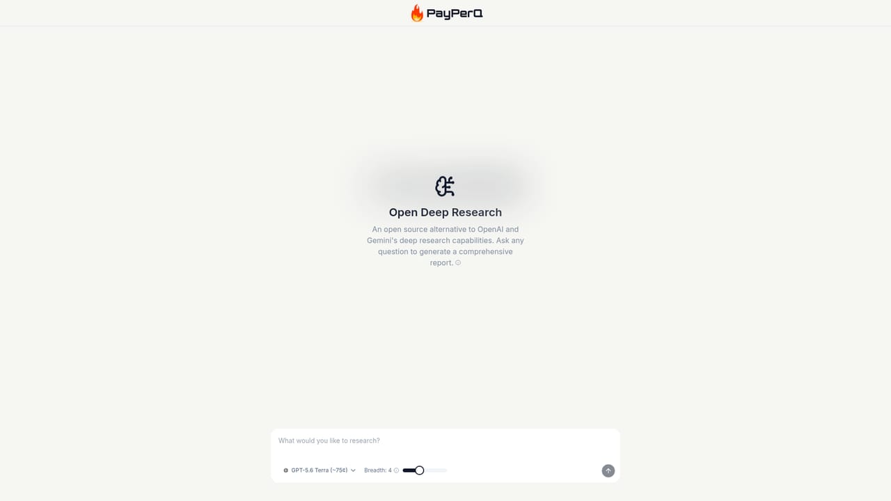 PayPerQ — Explore image, video, voice and research tools