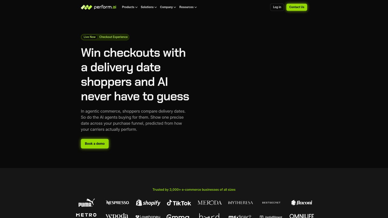 Perform.AI — Add the checkout delivery date widget