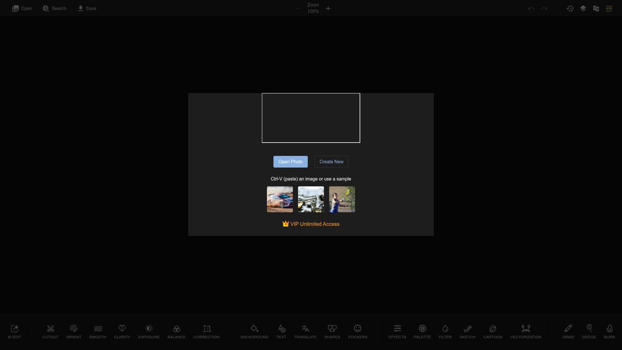 PhotoKit — Open the editor in your browser