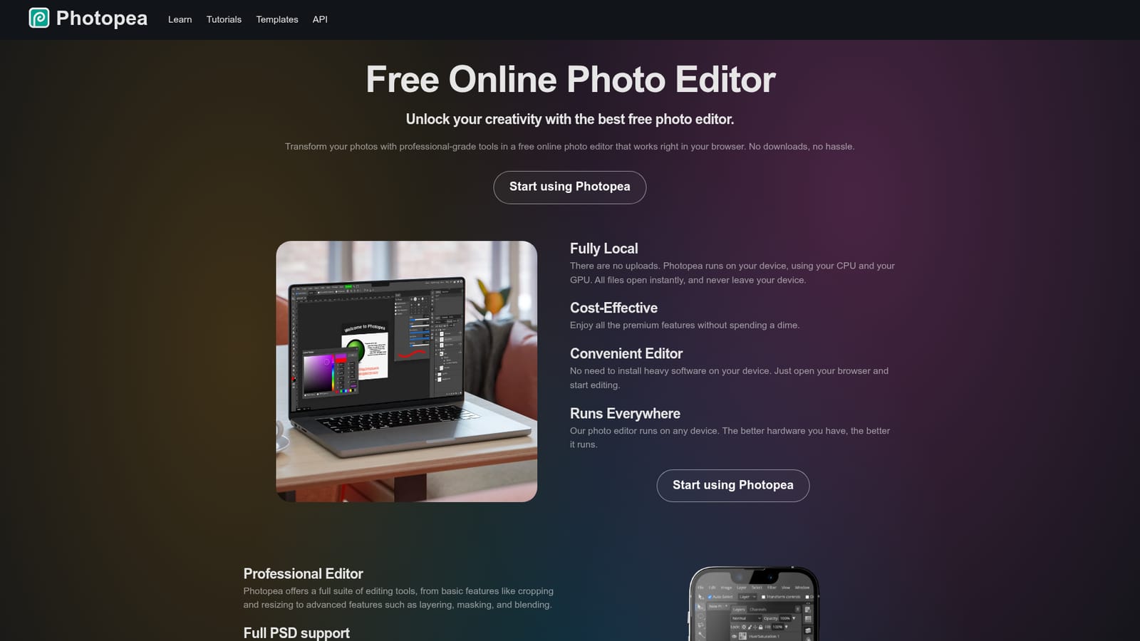 Photopea — Open Photopea in your browser