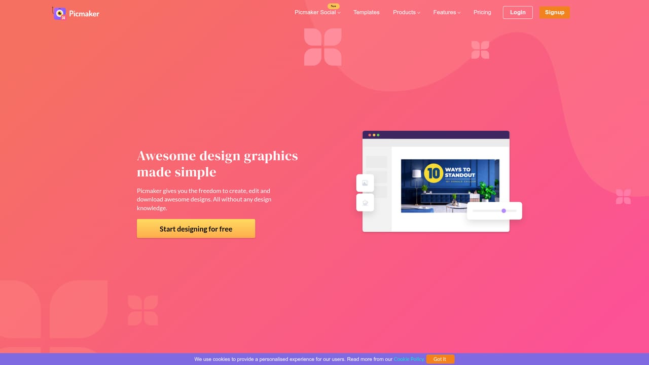 Picmaker — Set up a brand kit