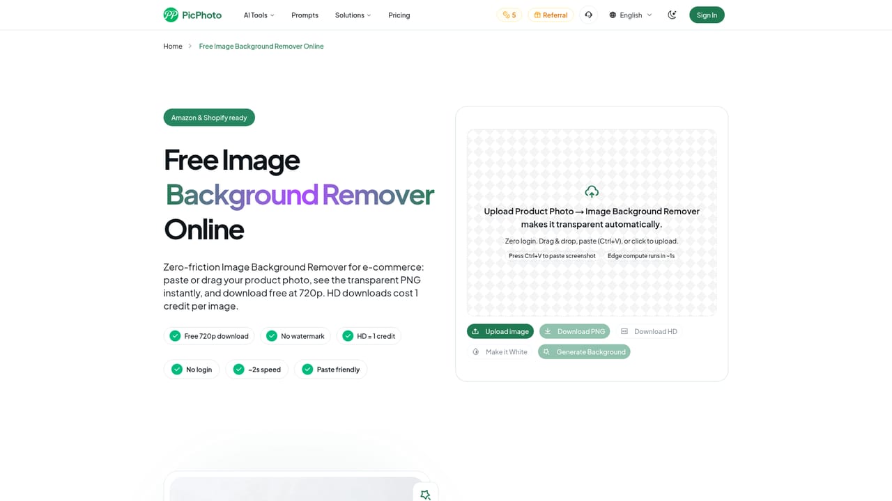 PicPhoto — Clean up and finish the result