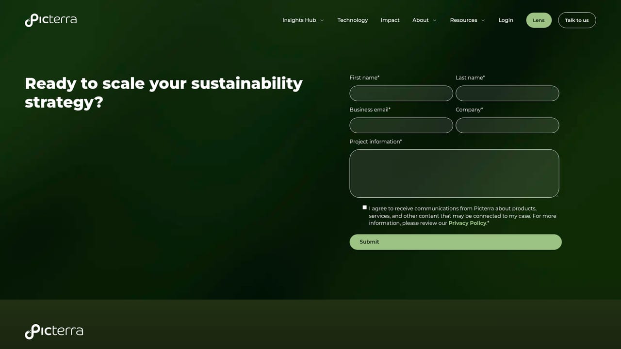 Picterra — Contact the team