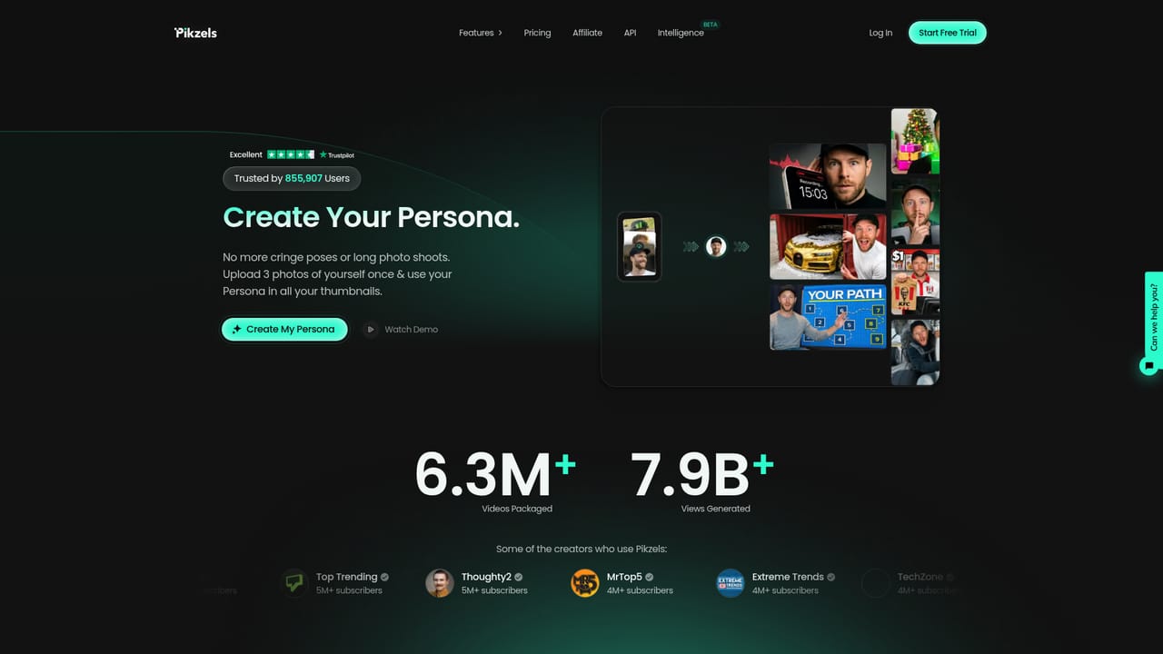 Pikzels — Lock in your characters with Personas