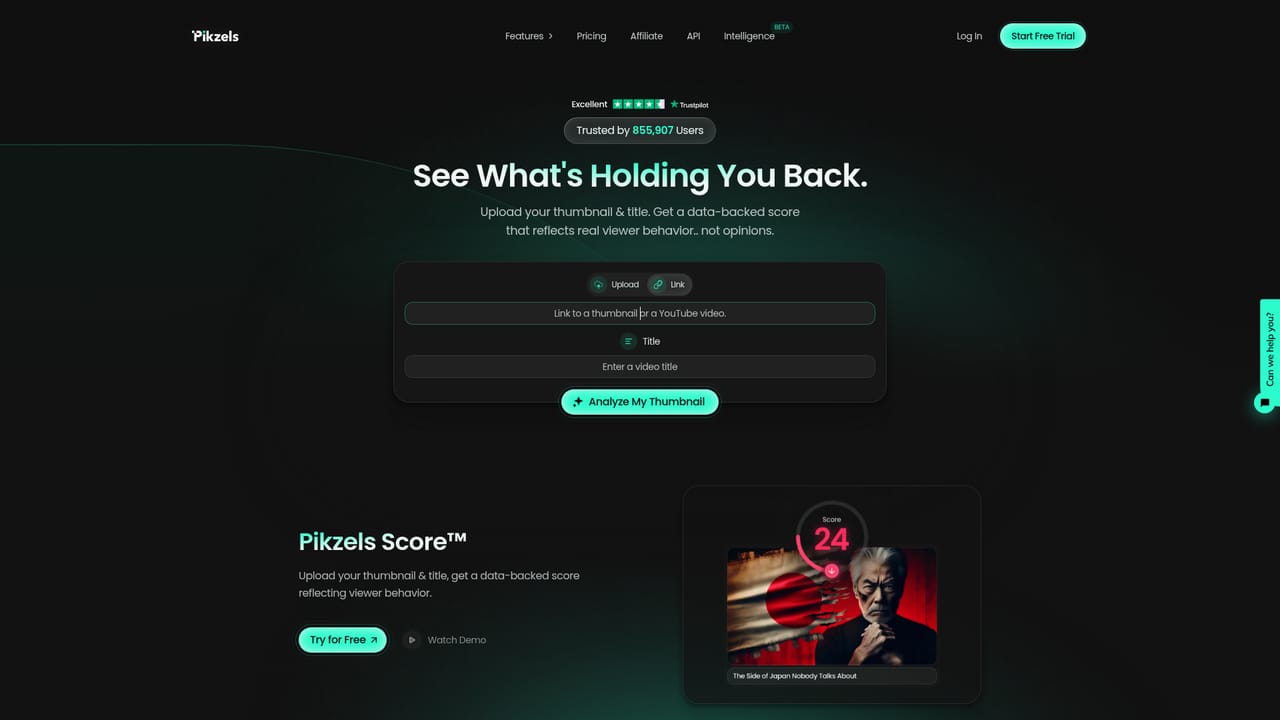 Pikzels — Analyze a competitor design