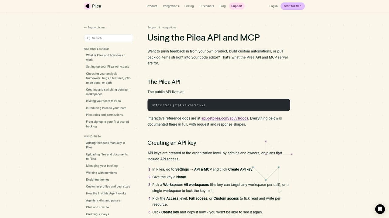Pilea AI — Wire up coding agents with MCP