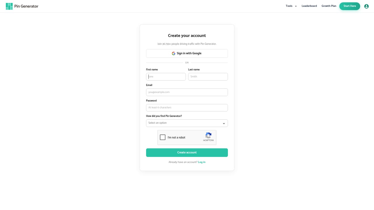 Pin Generator — Run the setup wizard