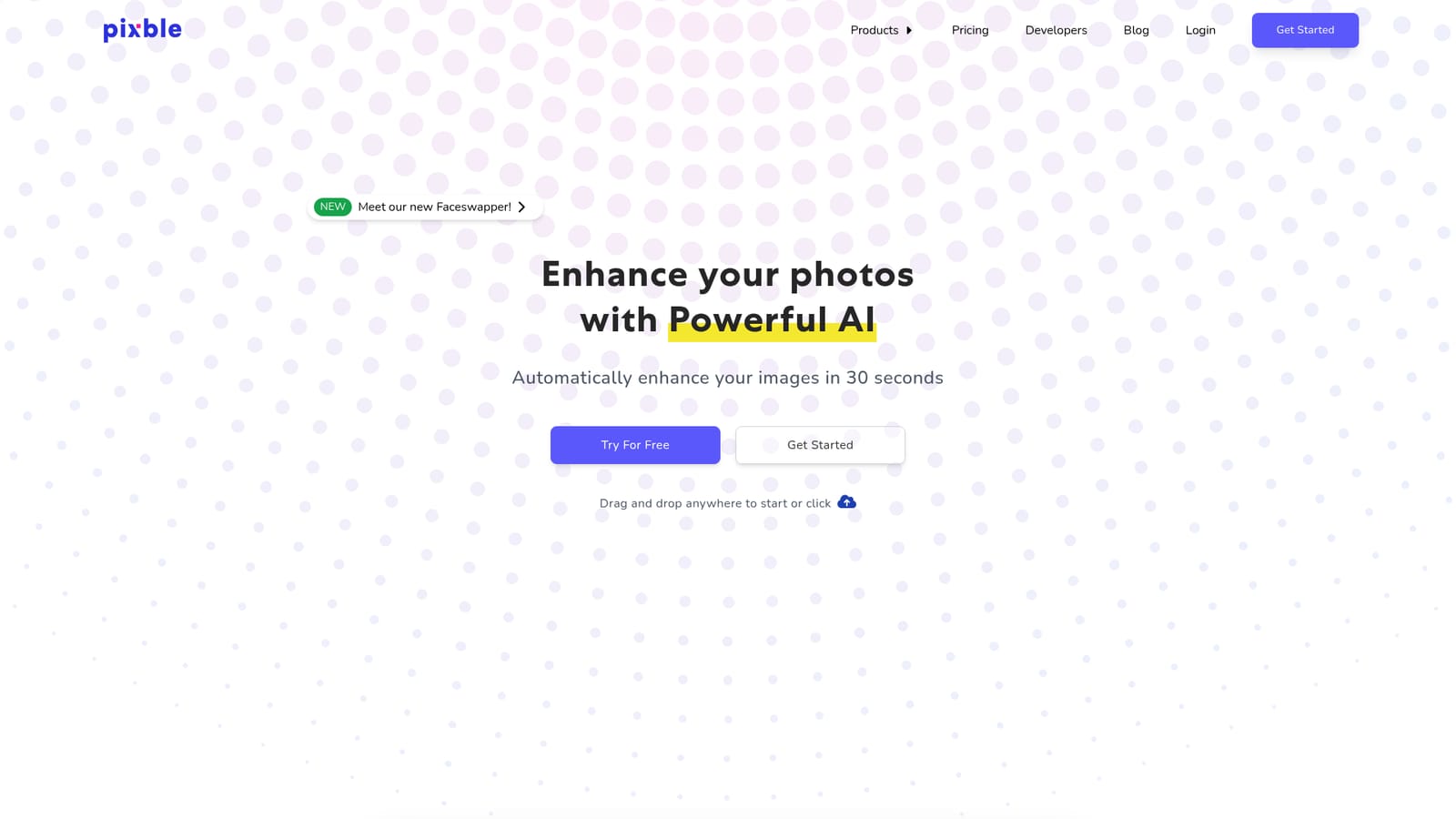 Pixble — Open the Pixble homepage