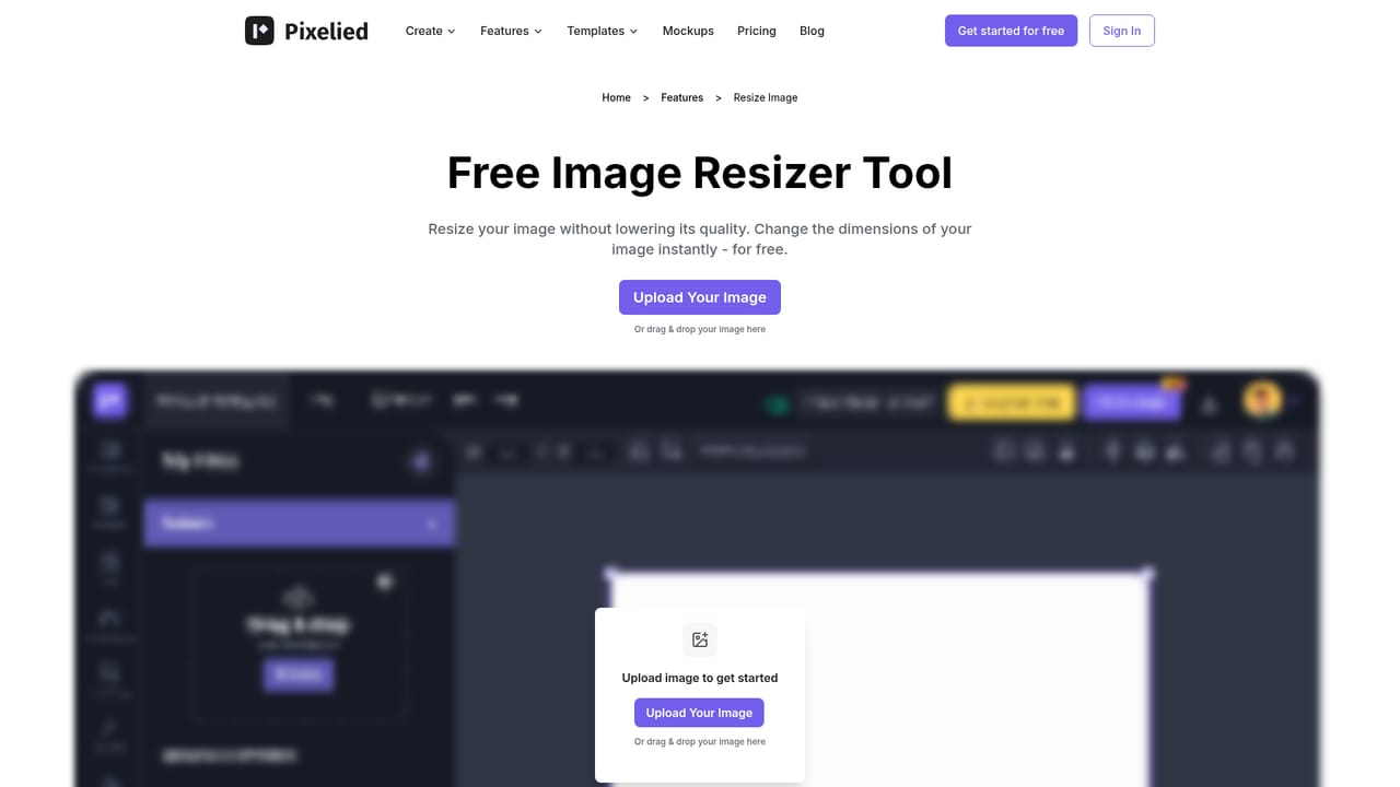 Pixelied — Resize for each channel