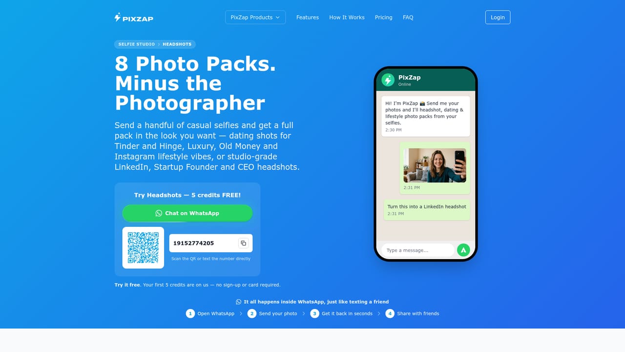 PixZap — Check credit cost before running a job