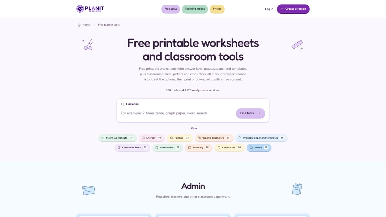 Planit Teachers — Add the classroom extras