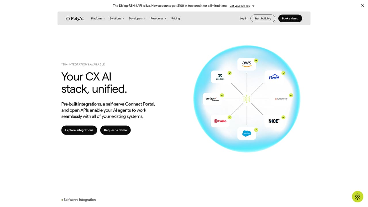 PolyAI Voice Assistant — Connect your back-end systems