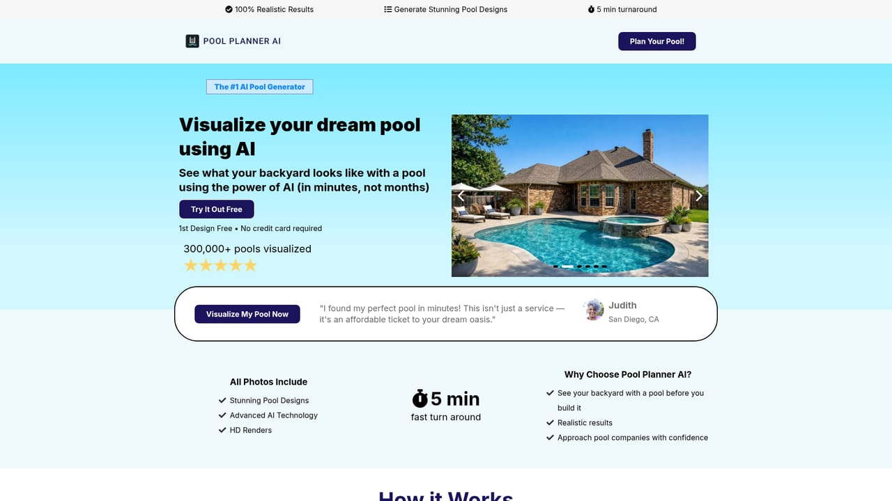 Poolplannerai — Check the photo guidance first