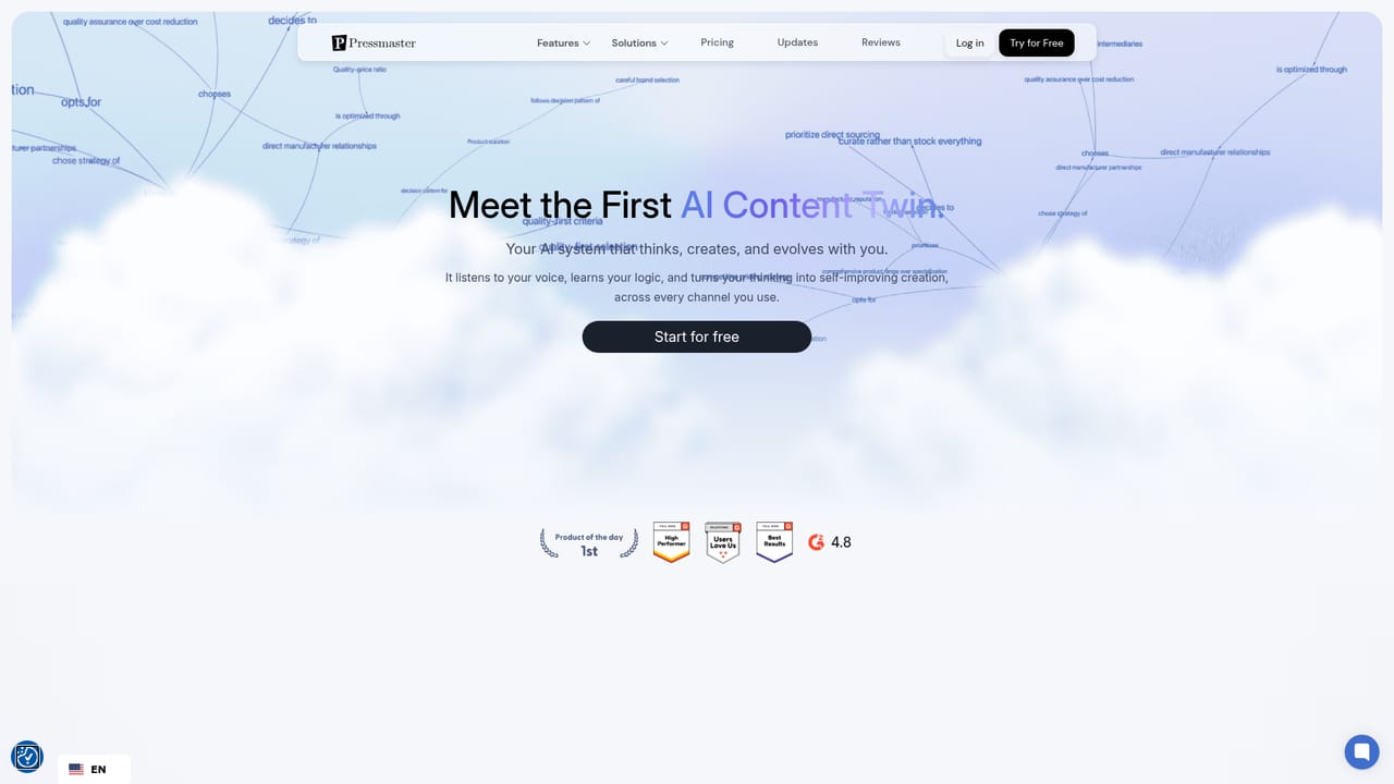 Pressmaster — Build your voice twin