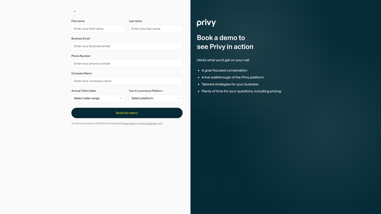Privy — Book time with a strategist