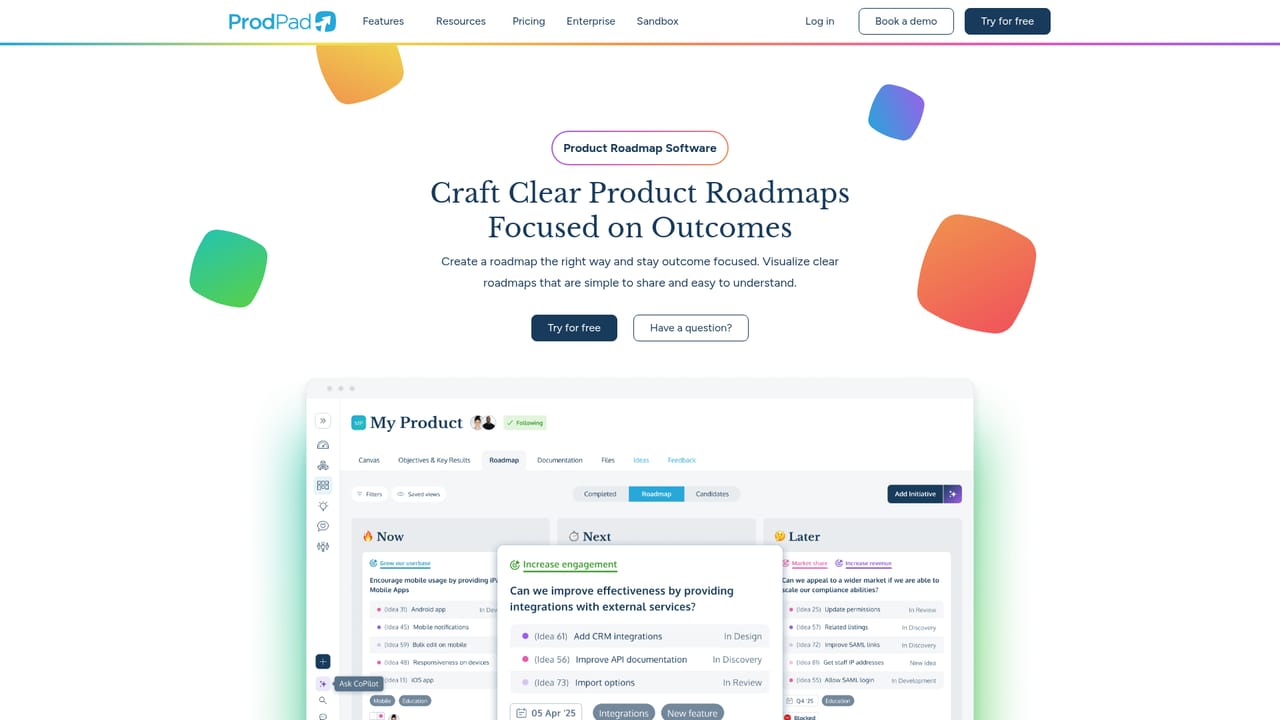 Prodpad — Load your product data