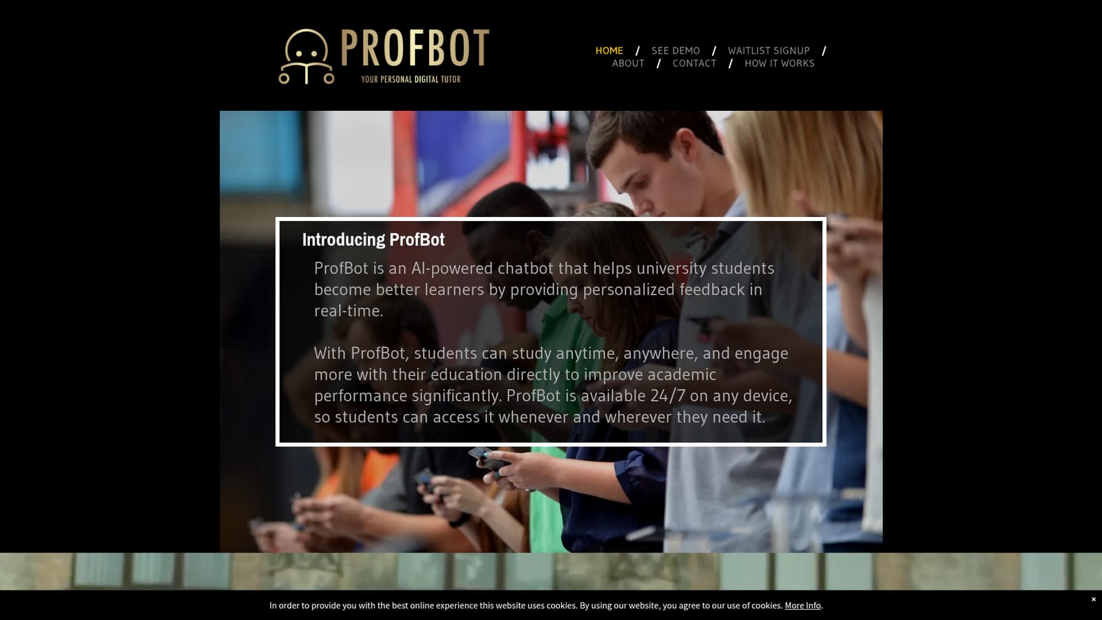 ProfBot — Open the ProfBot site