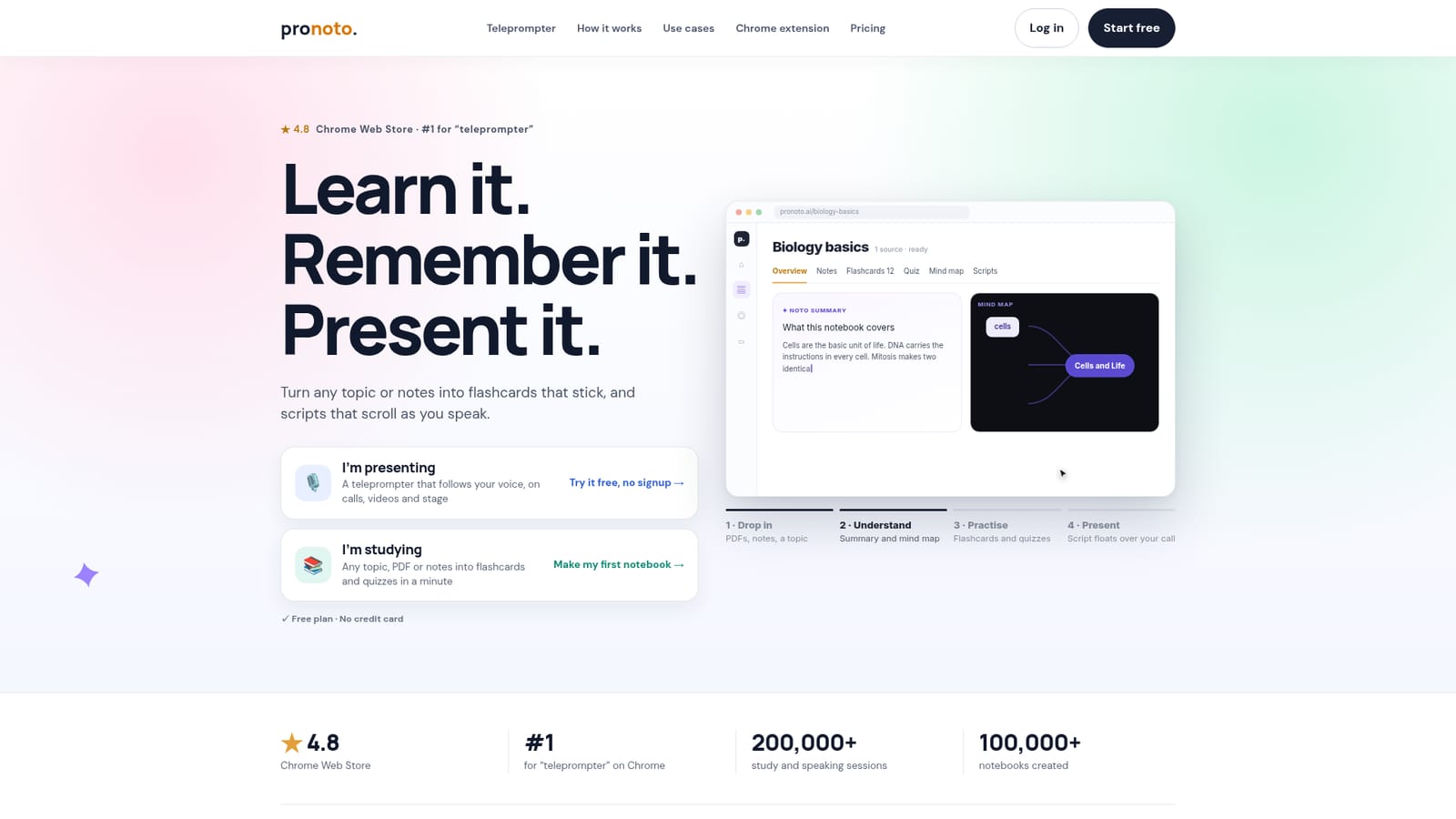 ProNoto — Pick a starting point