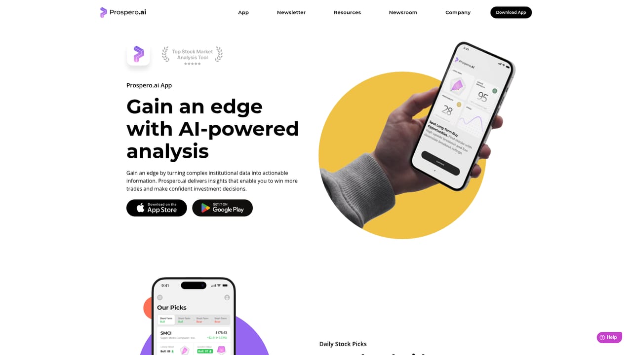 Prospero.ai — Install the app on iOS or Android