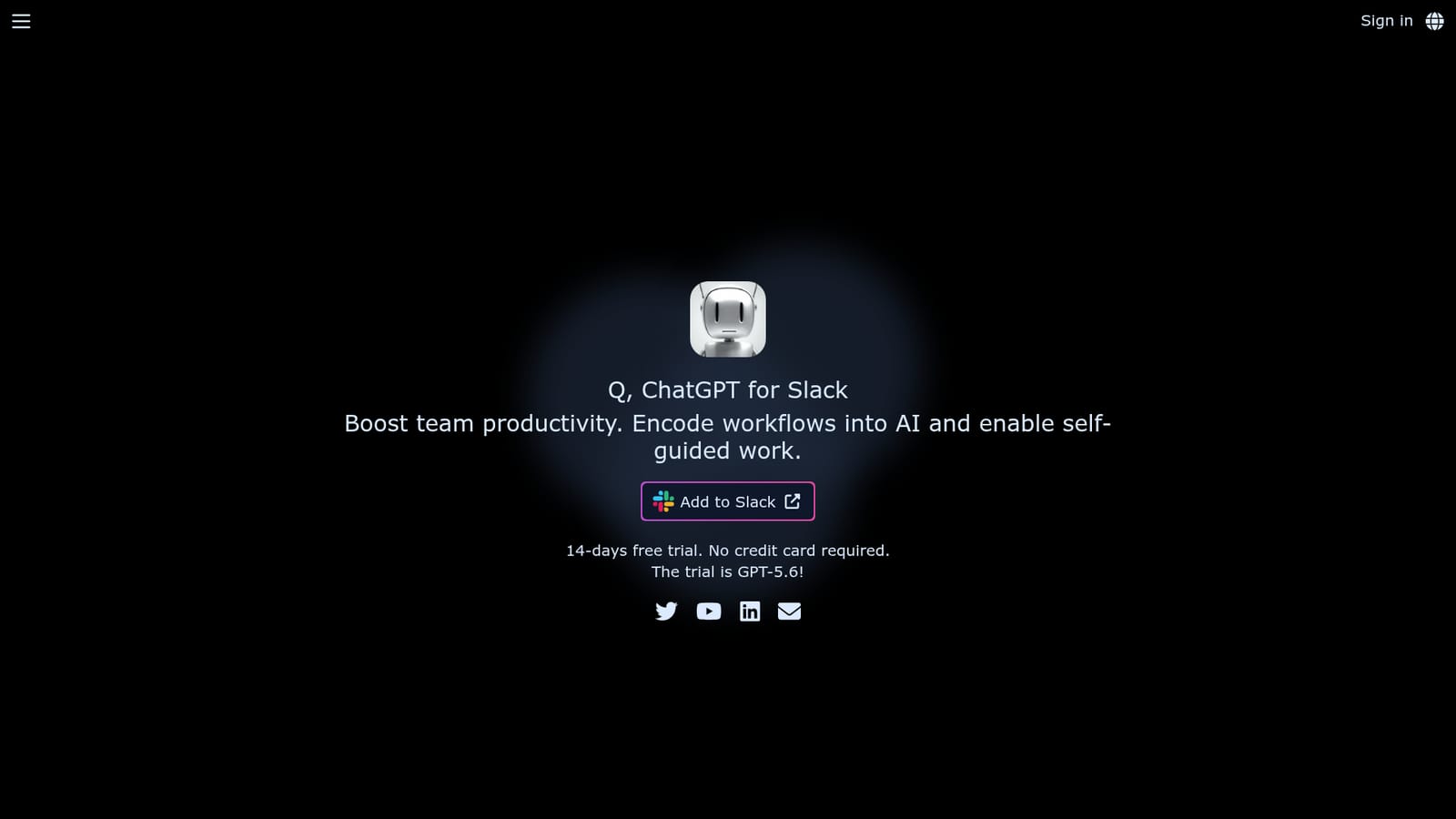 Q Slack Chatbot — Add Q to your Slack workspace