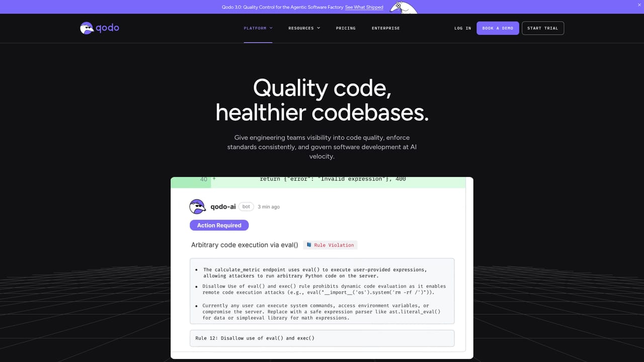 Qodo (Formerly Codium) — Review the rules mined from your history