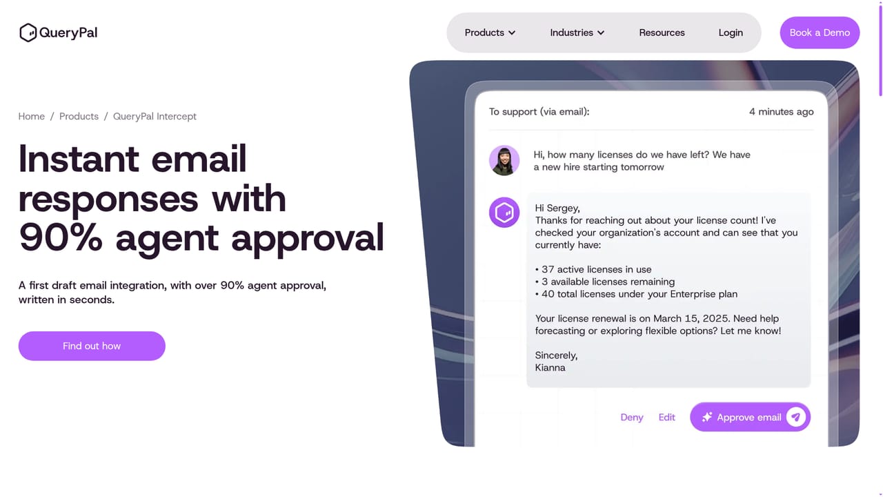 QueryPal — Load knowledge sources and past resolutions