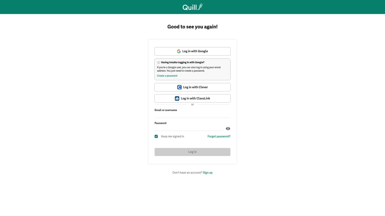 Quill Reading for Evidence — Pick activities from the library
