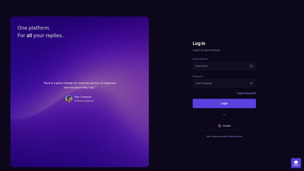 Qura — Create your Qura account