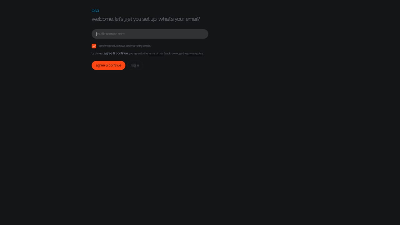 rabbit OS3 — Open OS3 on the web