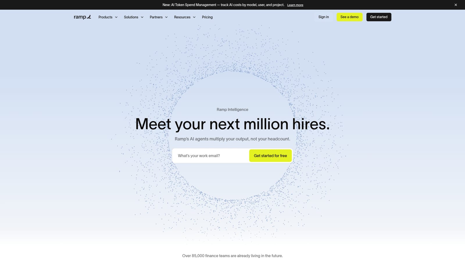 Ramp — Sign up and connect your spend data