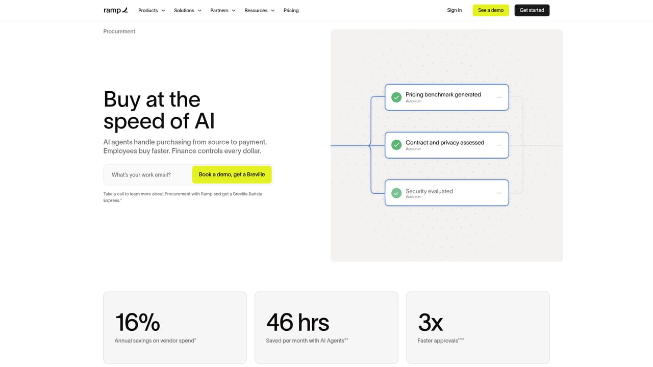Ramp — Connect procurement and AP workflows