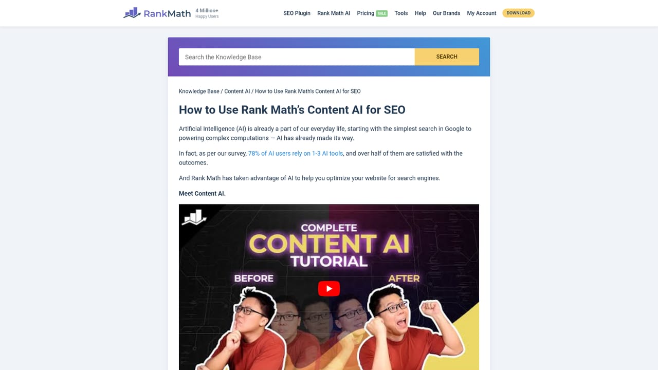 RankMath — Learn the basics